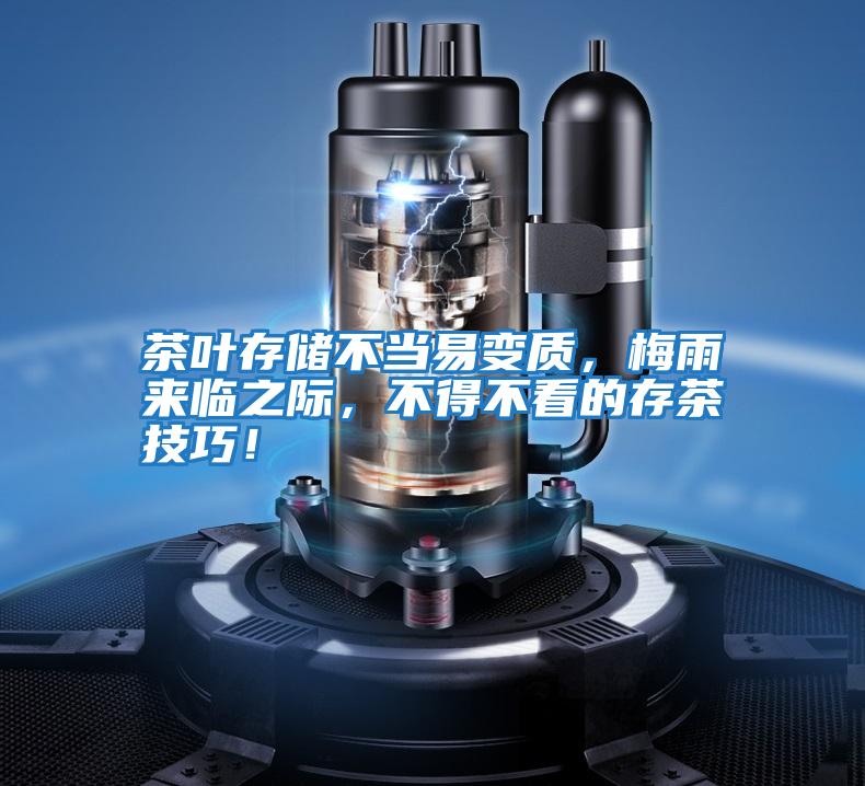 茶葉存儲不當易變質，梅雨來臨之際，不得不看的存茶技巧！