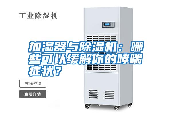 加濕器與除濕機(jī)：哪些可以緩解你的哮喘癥狀？