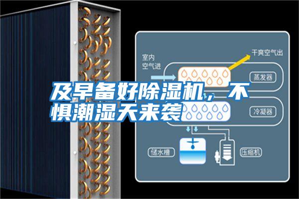 及早備好除濕機，不懼潮濕天來襲