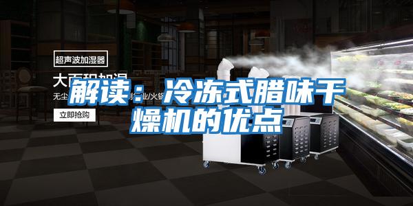 解讀：冷凍式臘味干燥機的優點