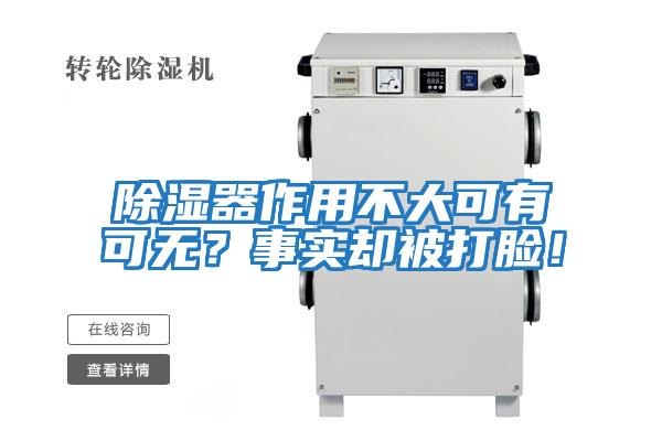 除濕器作用不大可有可無？事實卻被打臉！