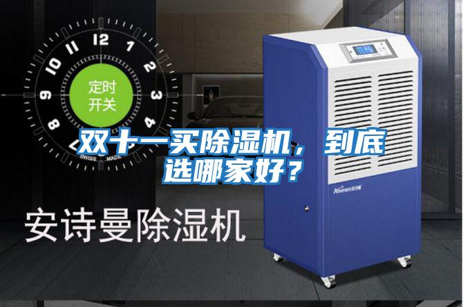雙十一買除濕機，到底選哪家好？