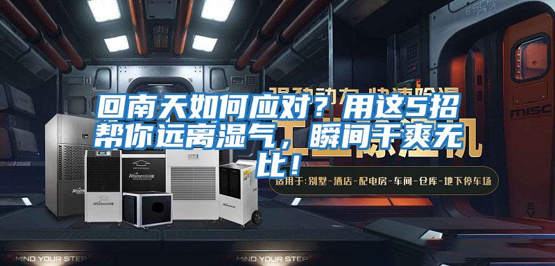 回南天如何應對？用這5招幫你遠離濕氣，瞬間干爽無比！