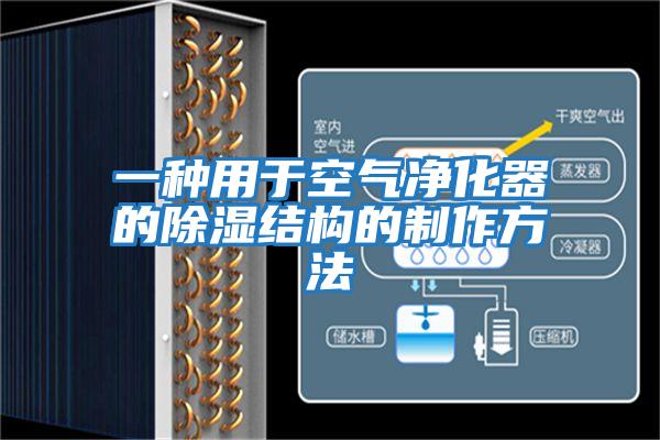 一種用于空氣凈化器的除濕結構的制作方法