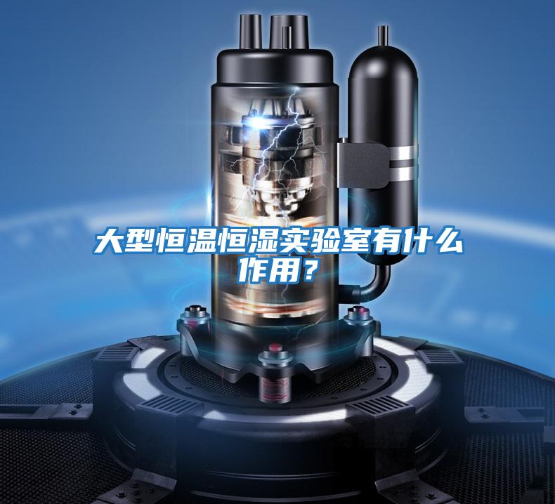 大型恒溫恒濕實驗室有什么作用？