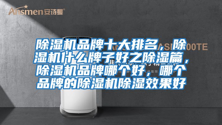 除濕機(jī)品牌十大排名，除濕機(jī)什么牌子好之除濕篇，除濕機(jī)品牌哪個(gè)好，哪個(gè)品牌的除濕機(jī)除濕效果好