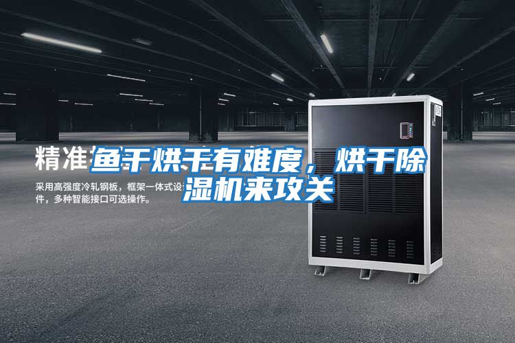 魚干烘干有難度，烘干除濕機來攻關